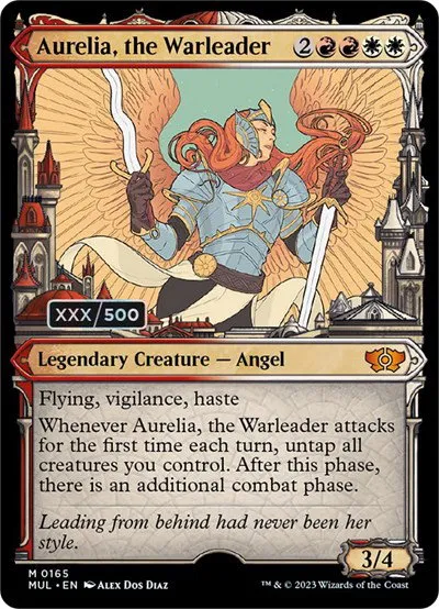 Aurelia, the Warleader - Serial Numbered