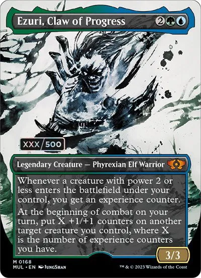 Ezuri, Claw of Progress - Serial Numbered