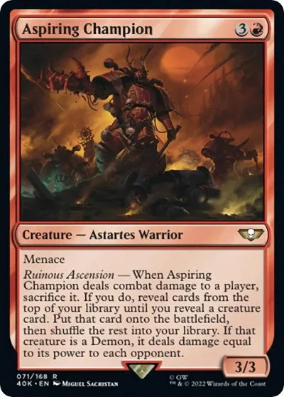 Aspiring Champion - Surge Foil