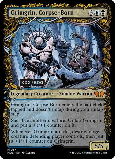Grimgrin, Corpse-Born - Serial Numbered