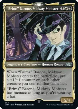 "Brims" Barone, Midway Mobster - Foil
