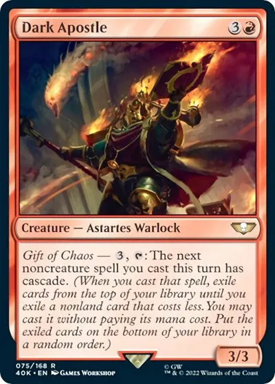 Dark Apostle - Surge Foil