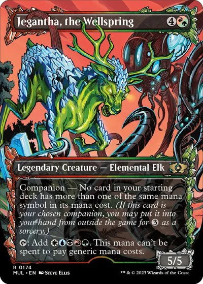 Jegantha, the Wellspring - Halo Foil