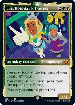 Lila, Hospitality Hostess - Foil
