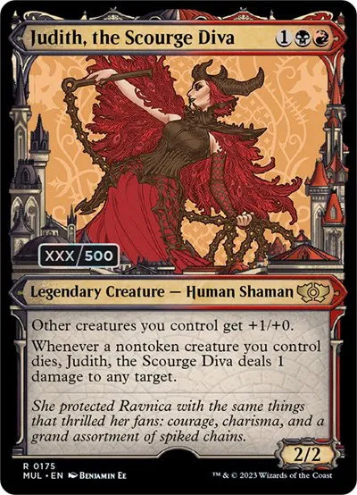 Judith, the Scourge Diva - Serial Numbered