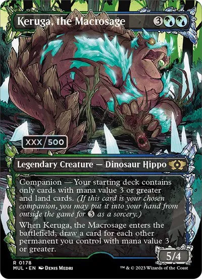 Keruga, the Macrosage - Serial Numbered