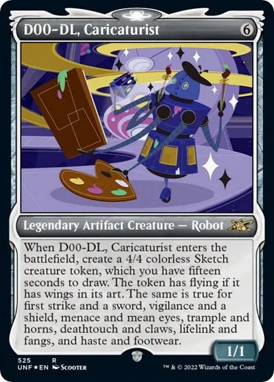 D00-DL, Caricaturist - Foil