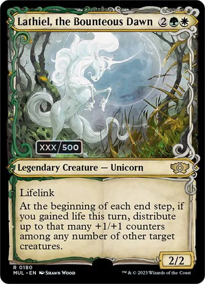 Lathiel, the Bounteous Dawn - Serial Numbered