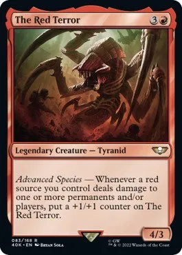 The Red Terror - Surge Foil