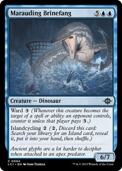 Marauding Brinefang - Foil