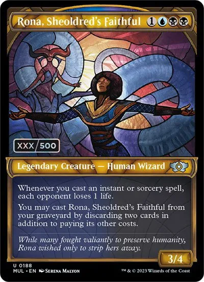 Rona, Sheoldred's Faithful - Serial Numbered