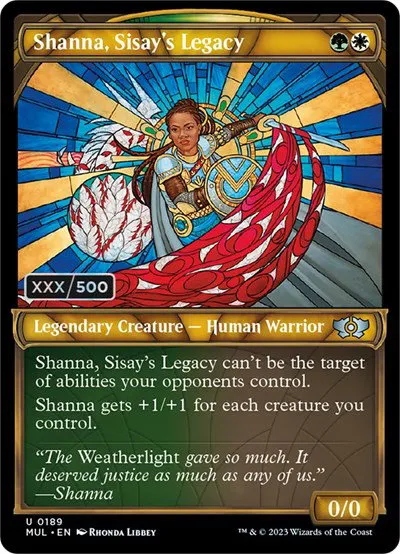 Shanna, Sisay's Legacy - Serial Numbered