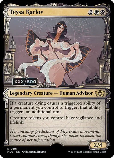 Teysa Karlov - Serial Numbered