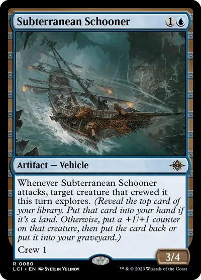 Subterranean Schooner - Foil