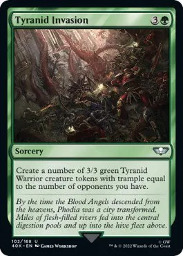 Tyranid Invasion - Surge Foil