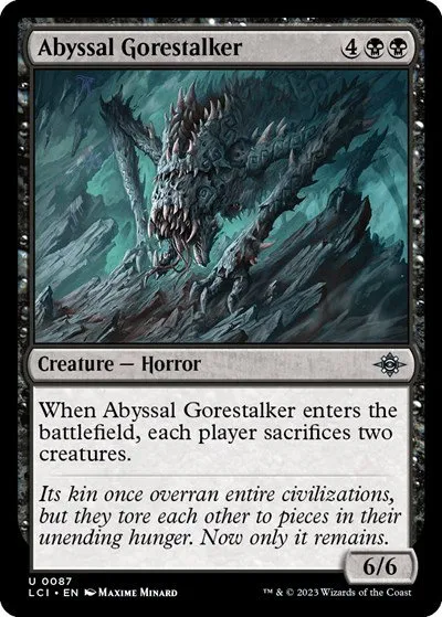 Abyssal Gorestalker - Foil