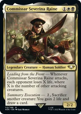 Commissar Severina Raine - Surge Foil