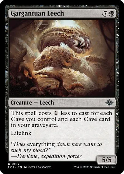 Gargantuan Leech - Foil