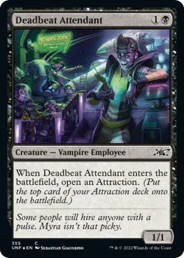 Deadbeat Attendant