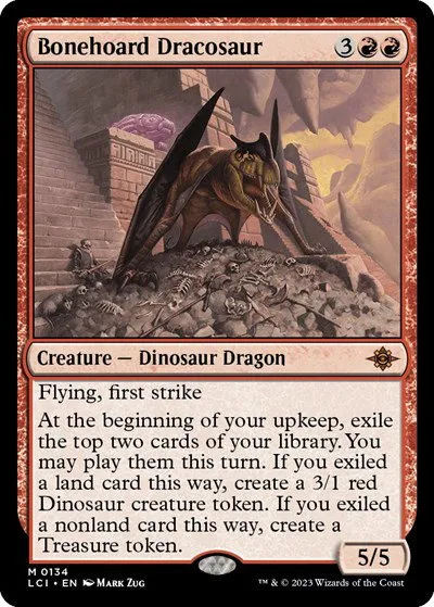 Bonehoard Dracosaur - Foil