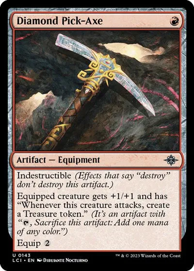 Diamond Pick-Axe - Foil