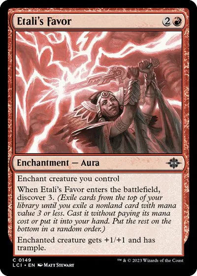 Etali's Favor - Foil