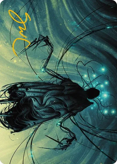 Ichor Synthesizer Art Card - Gold Stamped Signature