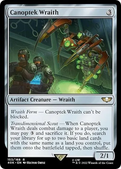 Canoptek Wraith - Surge Foil