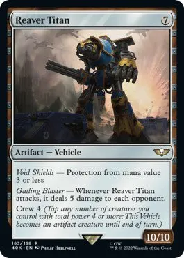 Reaver Titan - Surge Foil