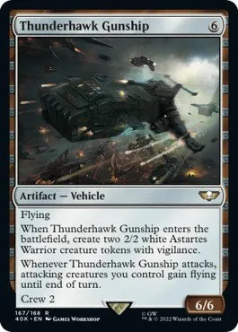 Thunderhawk Gunship - Surge Foil