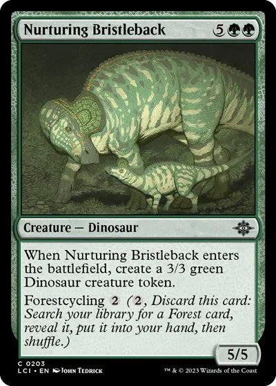 Nurturing Bristleback - Foil