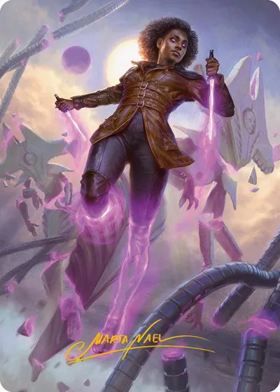 Kaya, Intangible Slayer Art Card - Gold Stamped Signature