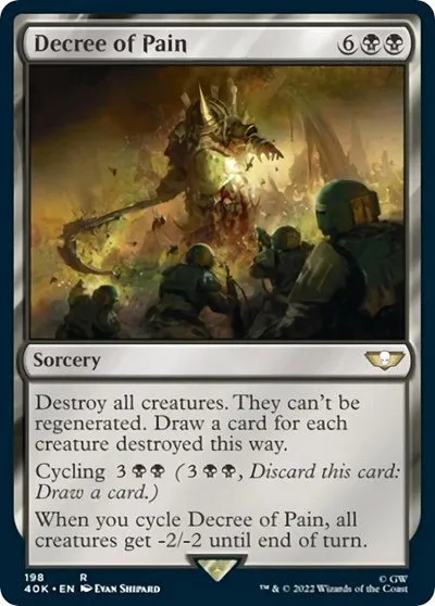 Decree of Pain - Surge Foil