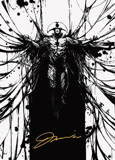 Sinew Dancer Art Card - Gold Stamped Signature