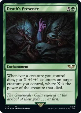 Death's Presence - Surge Foil