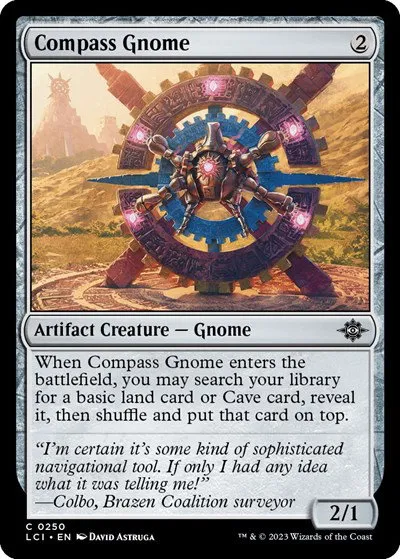 Compass Gnome - Foil