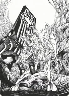 Lukka, Bound to Ruin Art Card