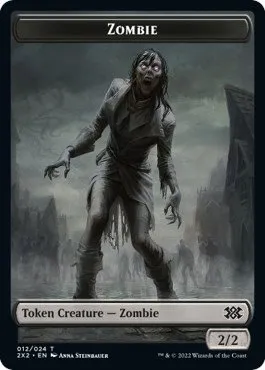 Zombie // Spirit (008) Double-Sided Token