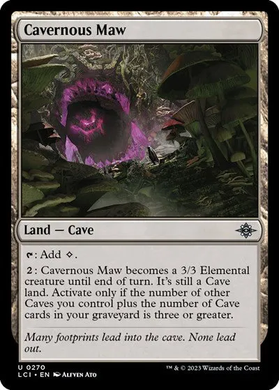 Cavernous Maw - Foil