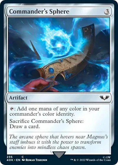 Commander's Sphere - Surge Foil