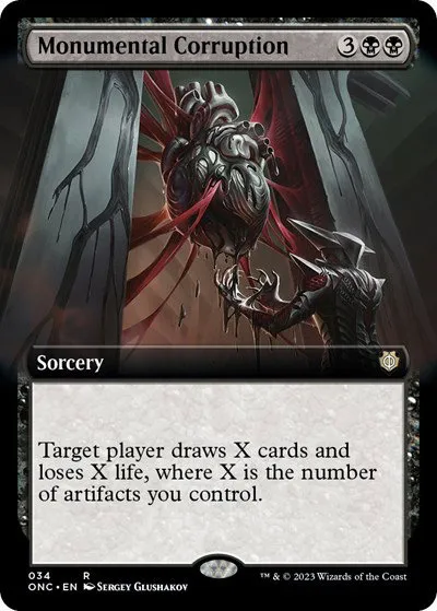 Monumental Corruption - Foil