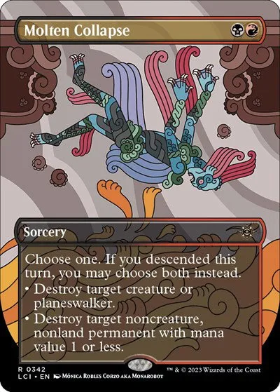 Molten Collapse - Foil