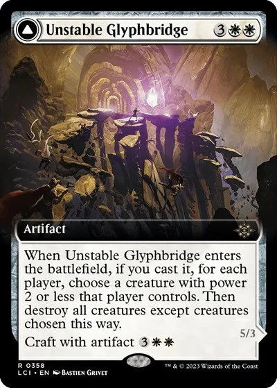 Unstable Glyphbridge - Foil