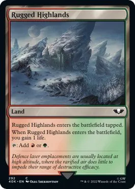 Rugged Highlands - Surge Foil