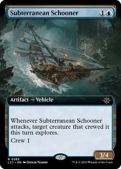 Subterranean Schooner - Foil