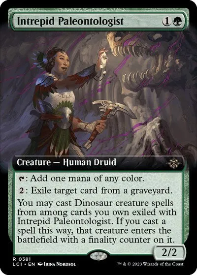 Intrepid Paleontologist - Foil