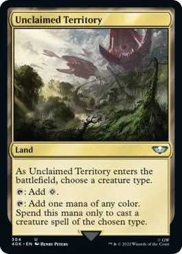 Unclaimed Territory - Surge Foil