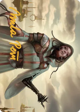 Phyrexian Missionary Art Card - Gold Stamped Signature