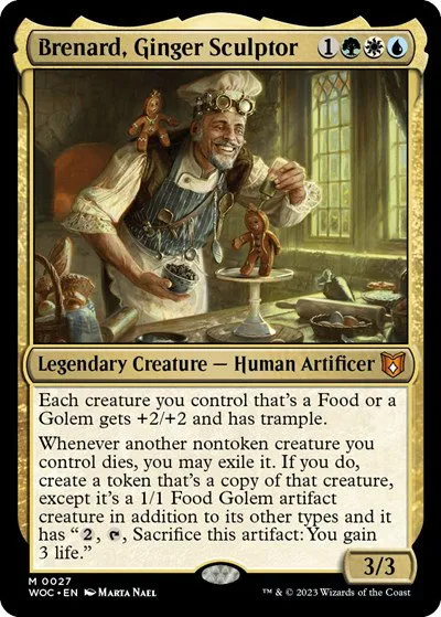 Brenard, Ginger Sculptor - Foil