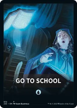 Go to School Theme Card - Normal Go To School Theme Card